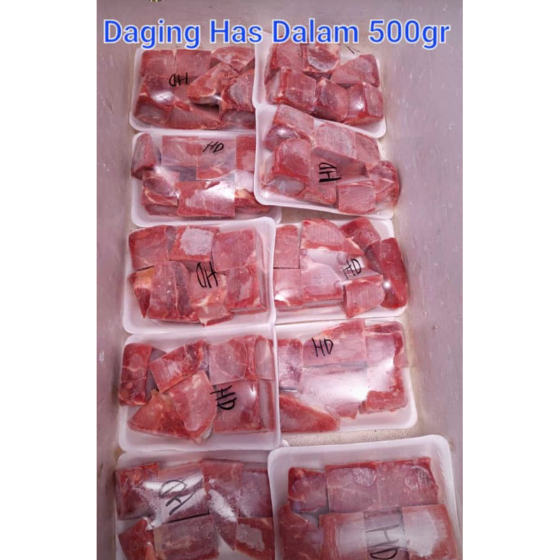 

Daging sapi has dalam rendang