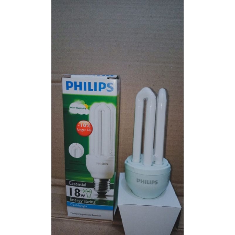 Lampu PHILIPS Essential 18W- Jari Hemat Energi 18 W Watt