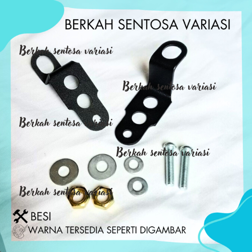 BRACKET DUDUKAN LAMPU TEMBAK KOLONG D2 VARIO 125 OLD BOHLAM