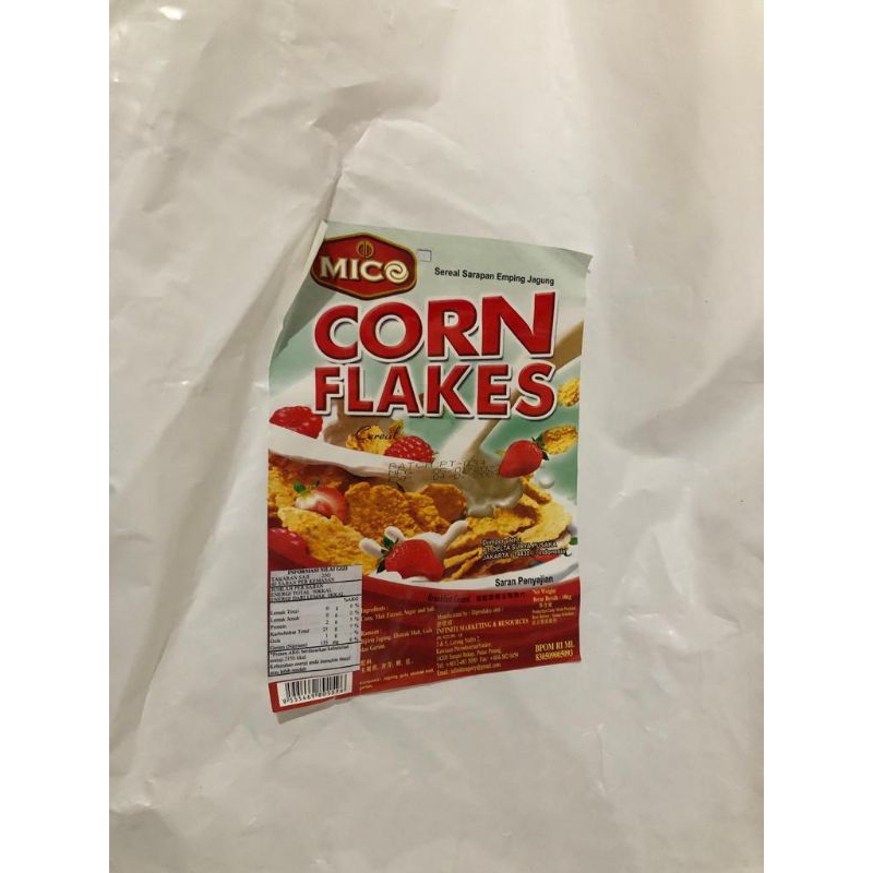 

Jagung corn flakes 500gram Repack