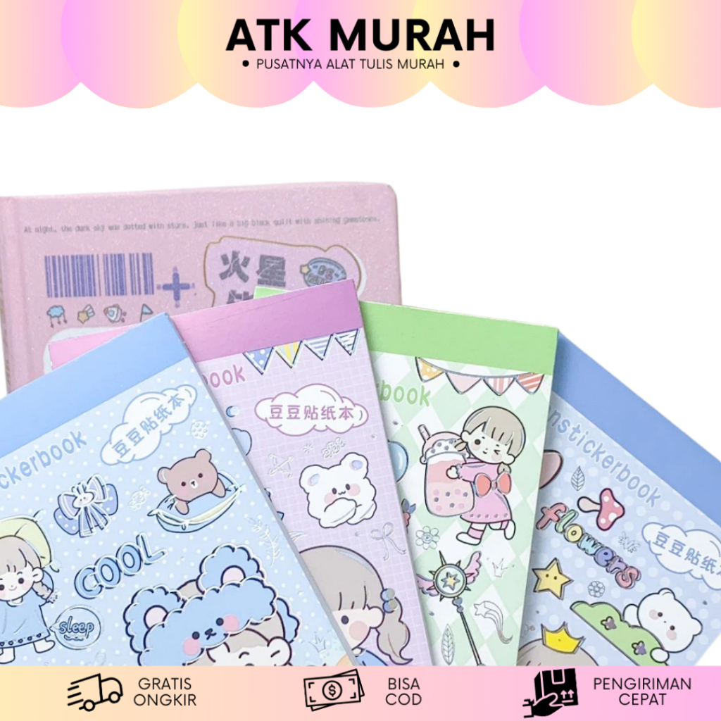 

BUKU STIKER KL-CF UKURAN A5 STICKER SOUVERNIR TERMURAH COD BISA