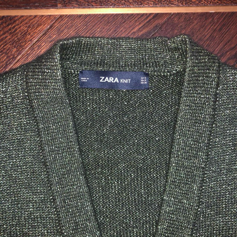 ZARA knit cardigan