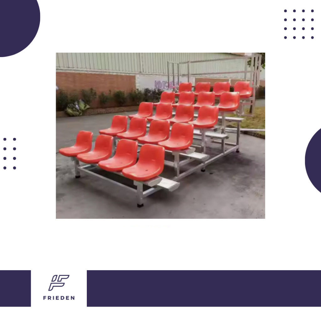 Kursi Tribun Penonton Portable Knockdown