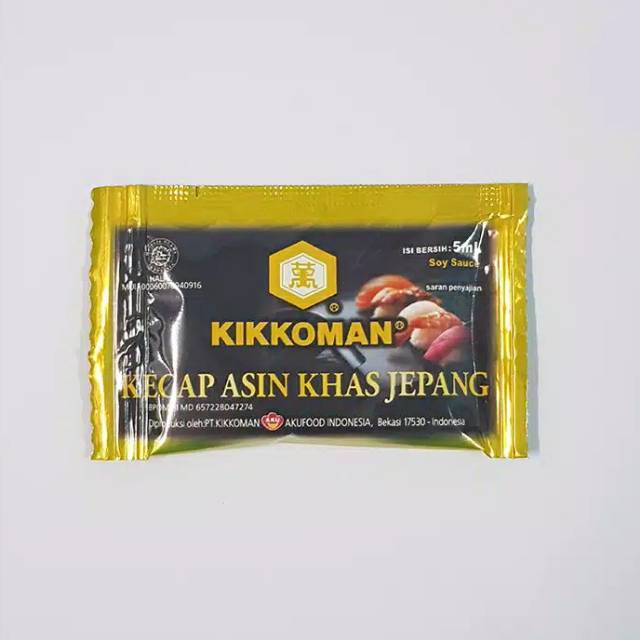 

Kikkoman Soy Sauce Sachet Shoyu Kecap Asin Jepang Halal dorayaki sakura