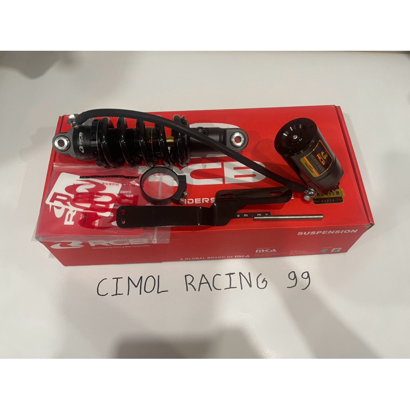 shock rcb ninja rr black series 260mm monoshock racing boy ninja rr original