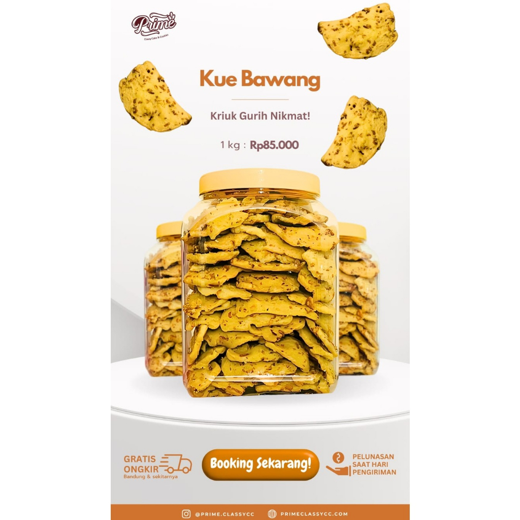 

Prime Cookies - Kue Bawang