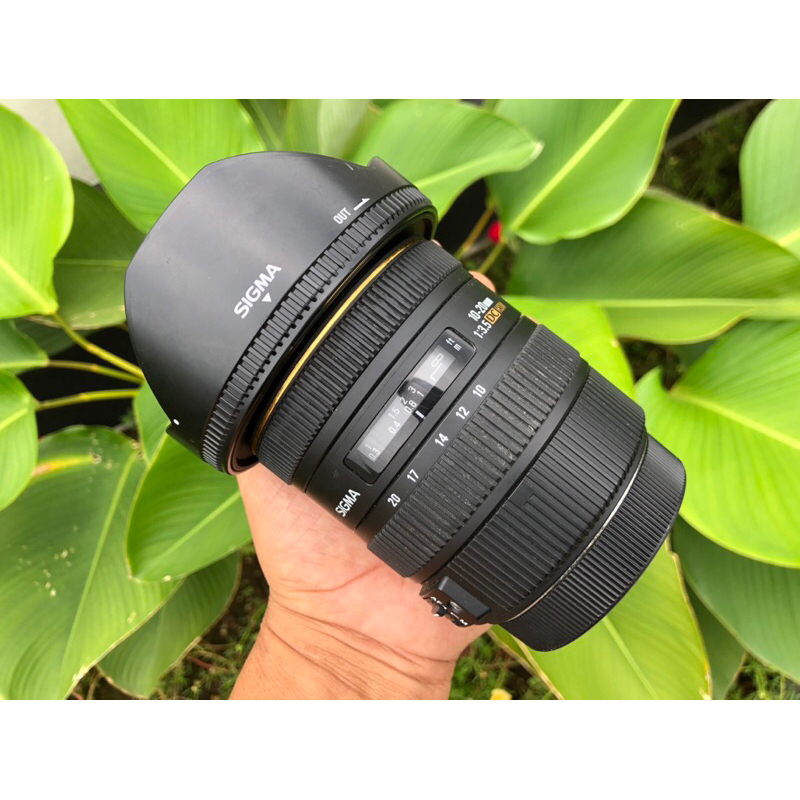 Lensa Sigma 10-20mm F3.5 For Canon