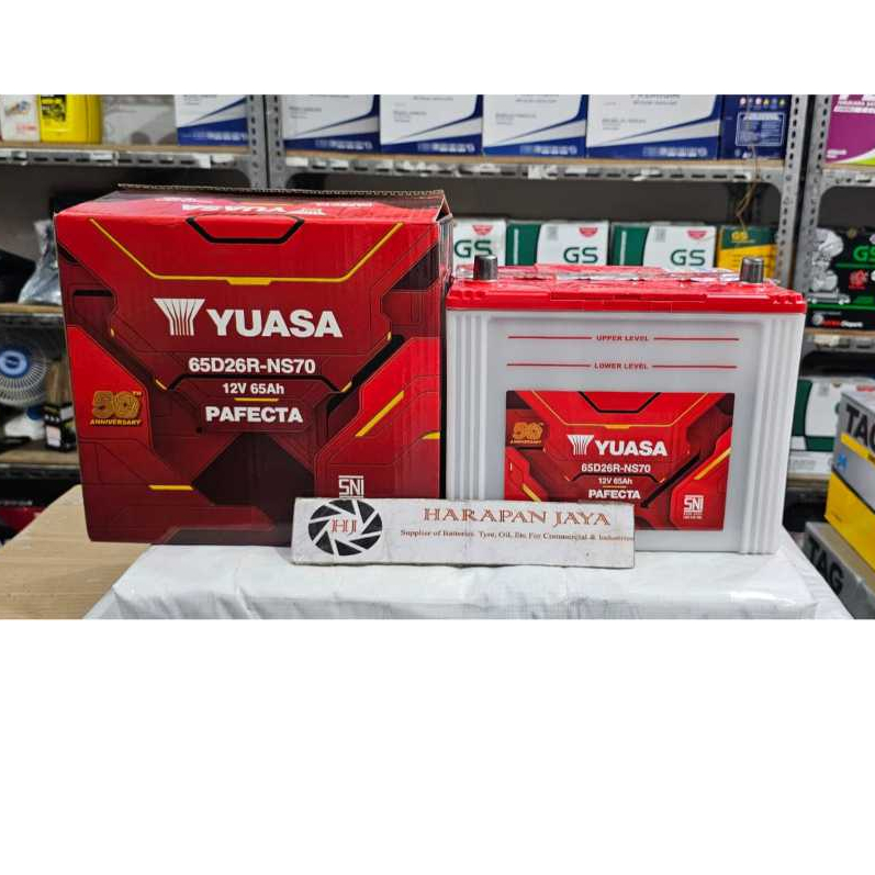 AKI MOBIL YUASA PAFECTA NS70 / 65D26R (65AH) BASAH