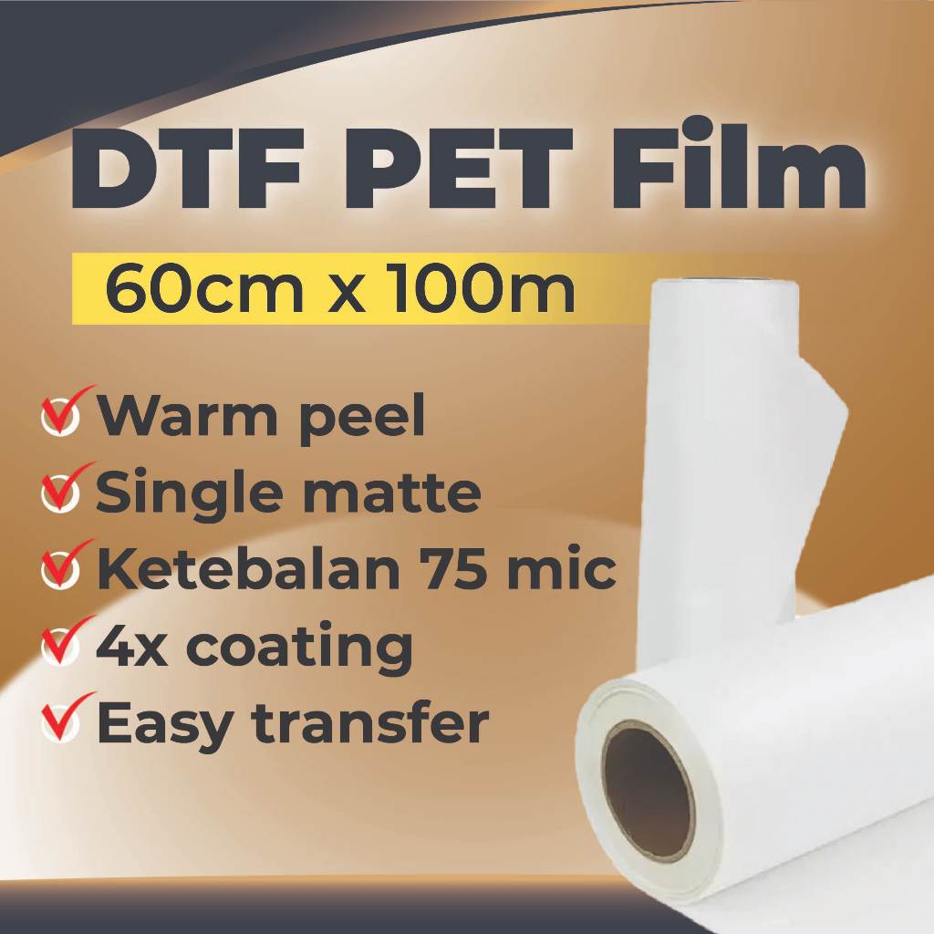 

DTF Pet Film uk 60cm x 100m