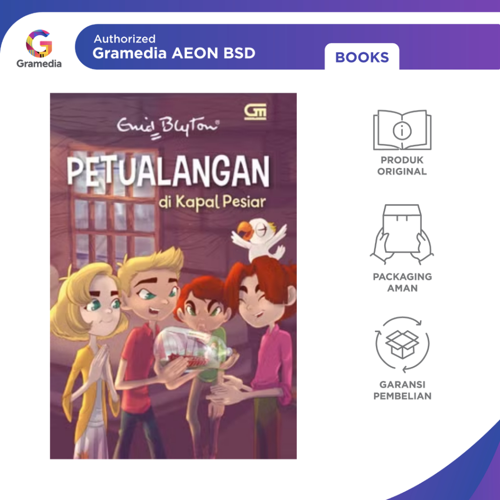 GRAMEDIA BSD CITY - Enid Blyton Petualangan di Kapal Pesiar - Gramedia Pustaka Utama