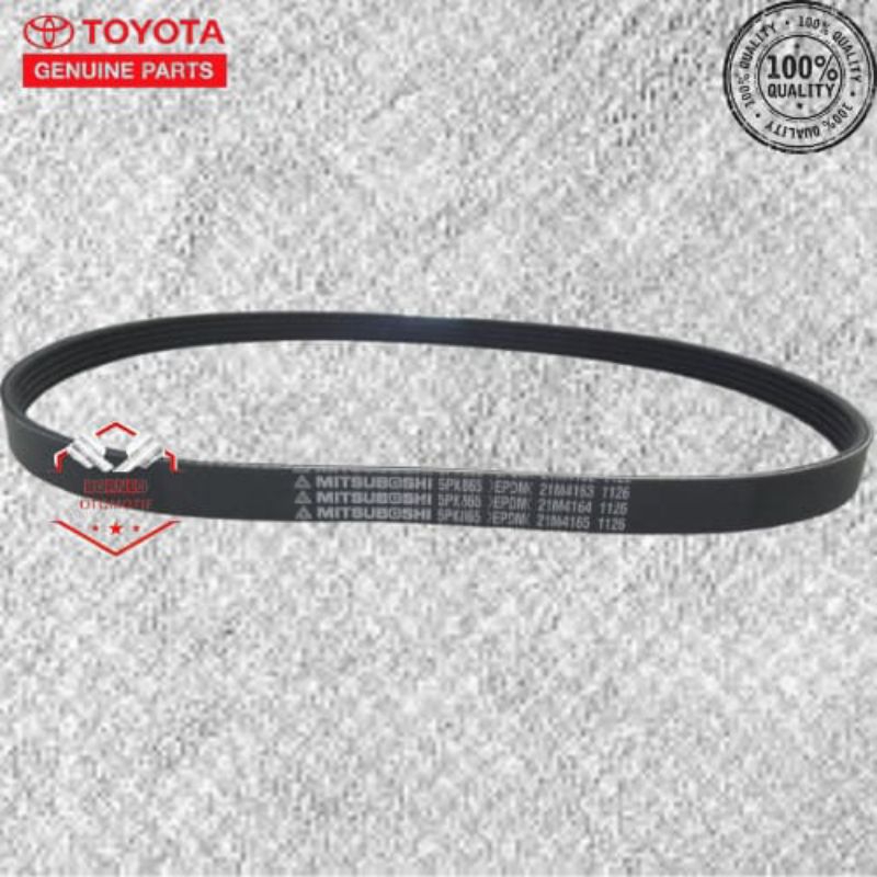 Tali Kipas 5PK865 Kijang Efi 2000 Van Belt Dinamo Kijang Efi 2000 Mitsuboshi