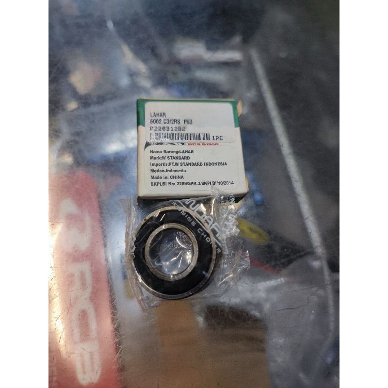 bearing 6002 w standard atau 6201 as 15mm