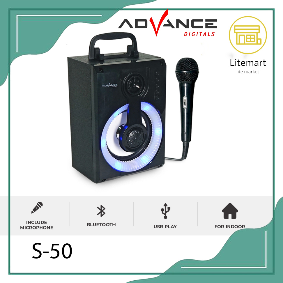 ADVANCE SPEAKER PORTABLE S-50