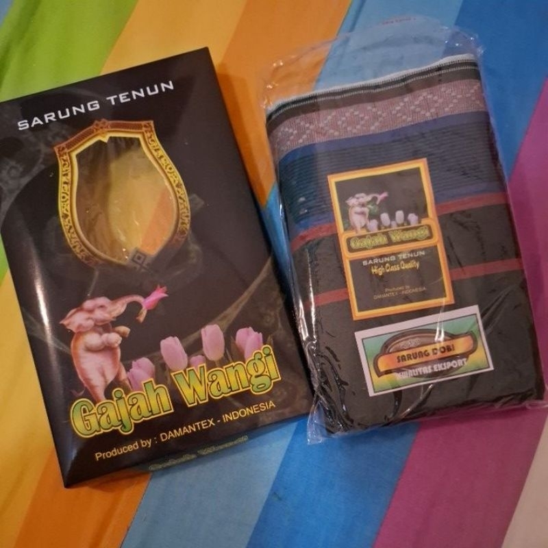 Sarung Dobi / sarung tenun / sarung motif / sarung sholat / sarung tidak licin / sarung warna gelap 