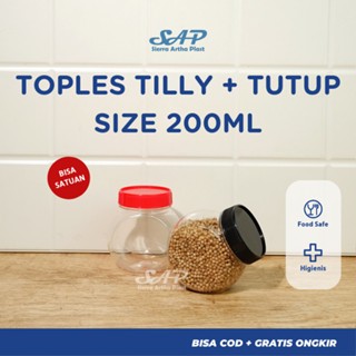 TOPLES TILLY 200ML | TOPLES JINTEN 200ML + PLUG | TOPLES PLASTIK 200ML | TOPLES 200ML
