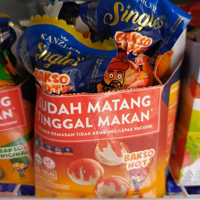 

Kanzler single bakso Original / Hot