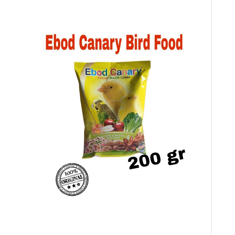 Ebod Kenari Pakan Kenari Lomba 200 gr