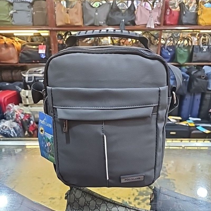 tas selempang tas samping tas bahu parasut pria polo land