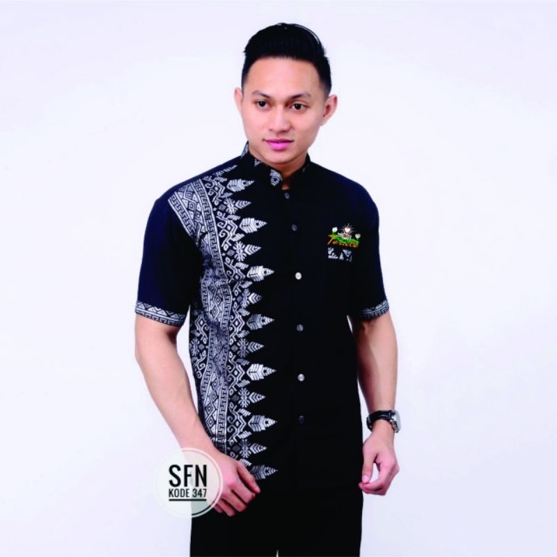 BATIK PSHT BORDIR-KEMEJA BATIK PSHT