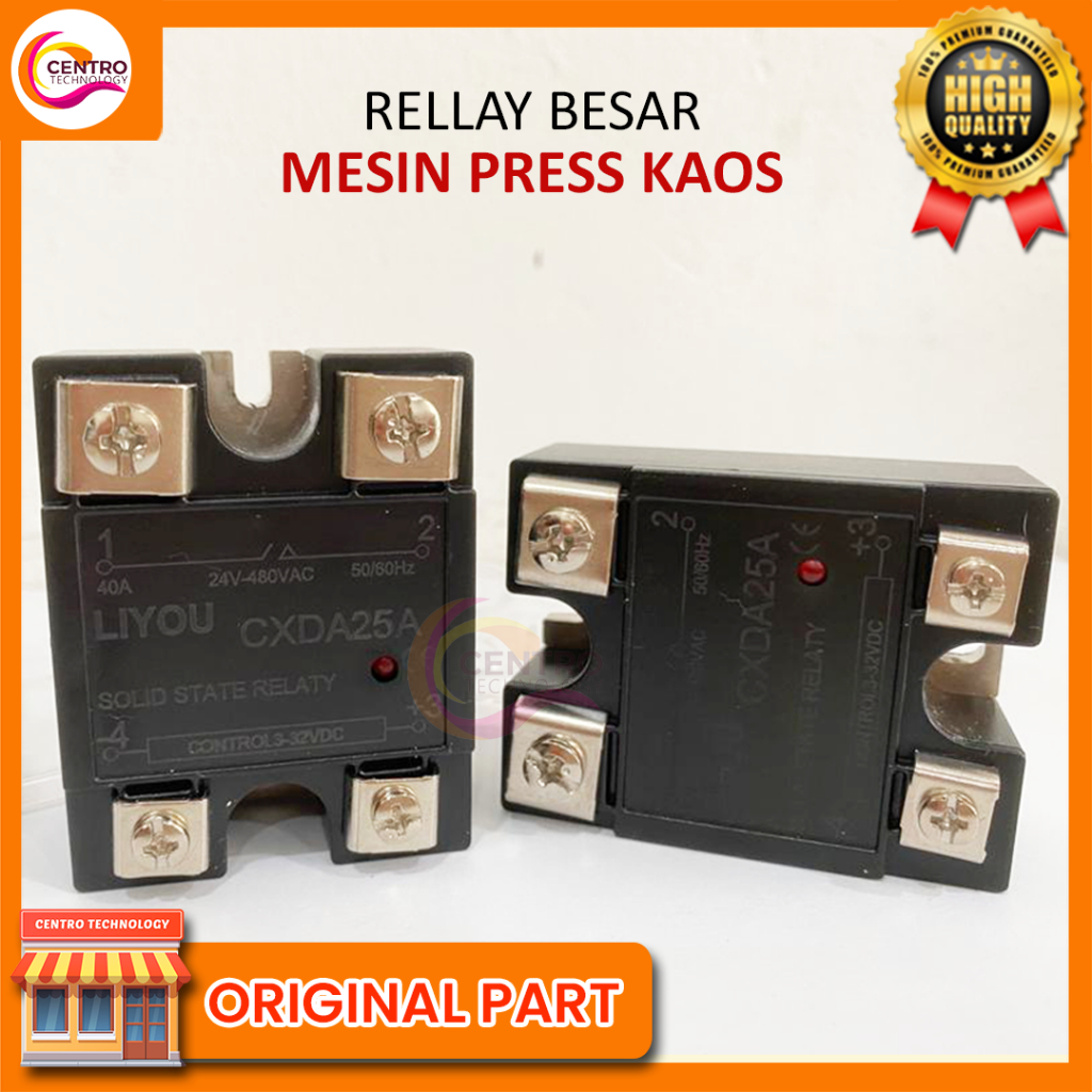 Relay Mesin Press Kaos / Press Topi / Press Mug