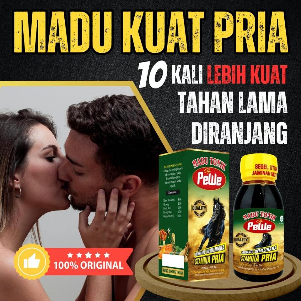 

Madu Tonik Pewe Ori Madukuat Rahasia Pria Perkasa Kuat Tahan Lama Di Ranjang Tanpa Efek Samping 80ML