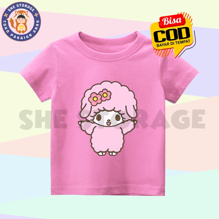 BAJU ANAK KAOS ANAK MY SWEET PIANO SANRIO FAMILY
