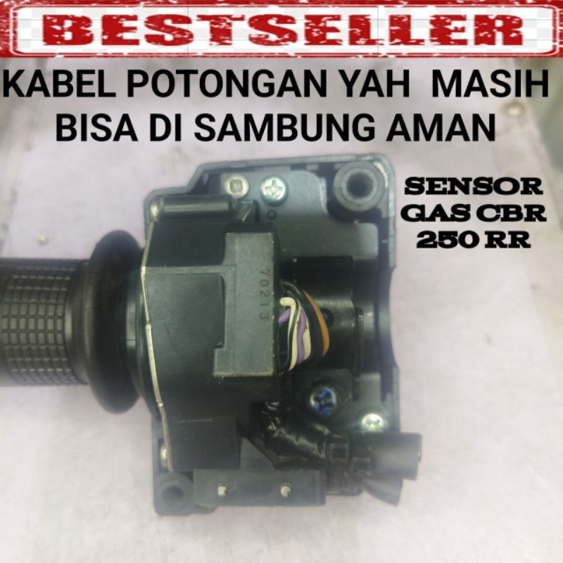 TROTTLE BY WIRE CBR 250 RR HAND GRIP GAS CBR 250RR SENSOR GAS TBW