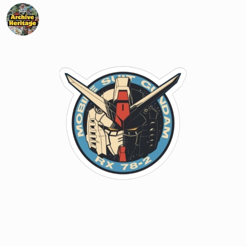 

sticker Mobile Suit Gundam RX 78-2 vehichles stiker