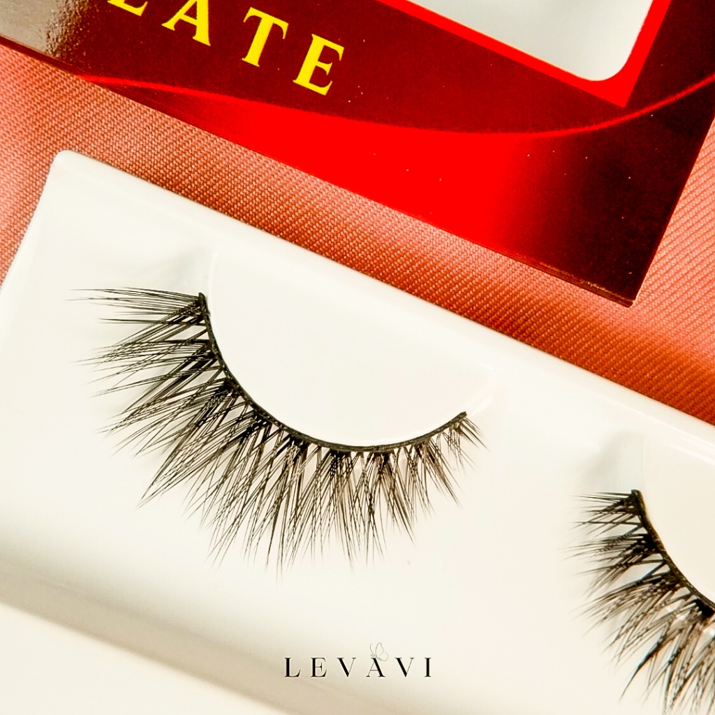 AMORA - ECARLATE | Premium Eyelash | Bulu Mata Palsu Korean Look | Fake Eyelash | Bulu Mata Palsu Na
