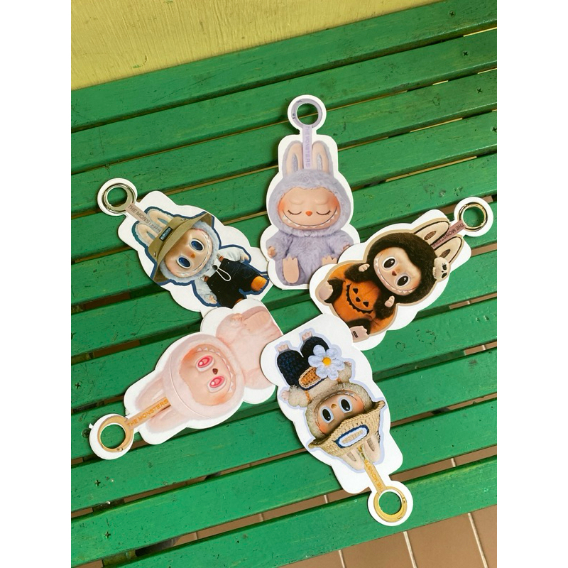 

AMPLOP LABUBU 3D ada lubang ganci lebaran