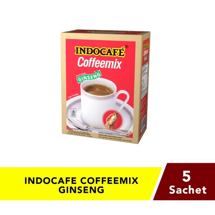 

Indocafe Coffeemix Ginseng (5 sachet)