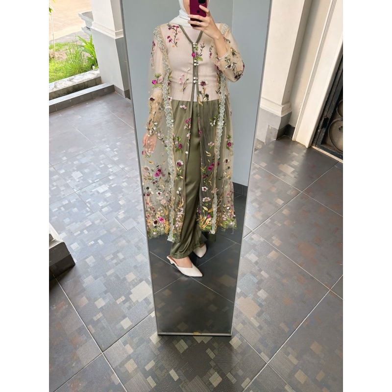Adisty Set Celana brukat 2825