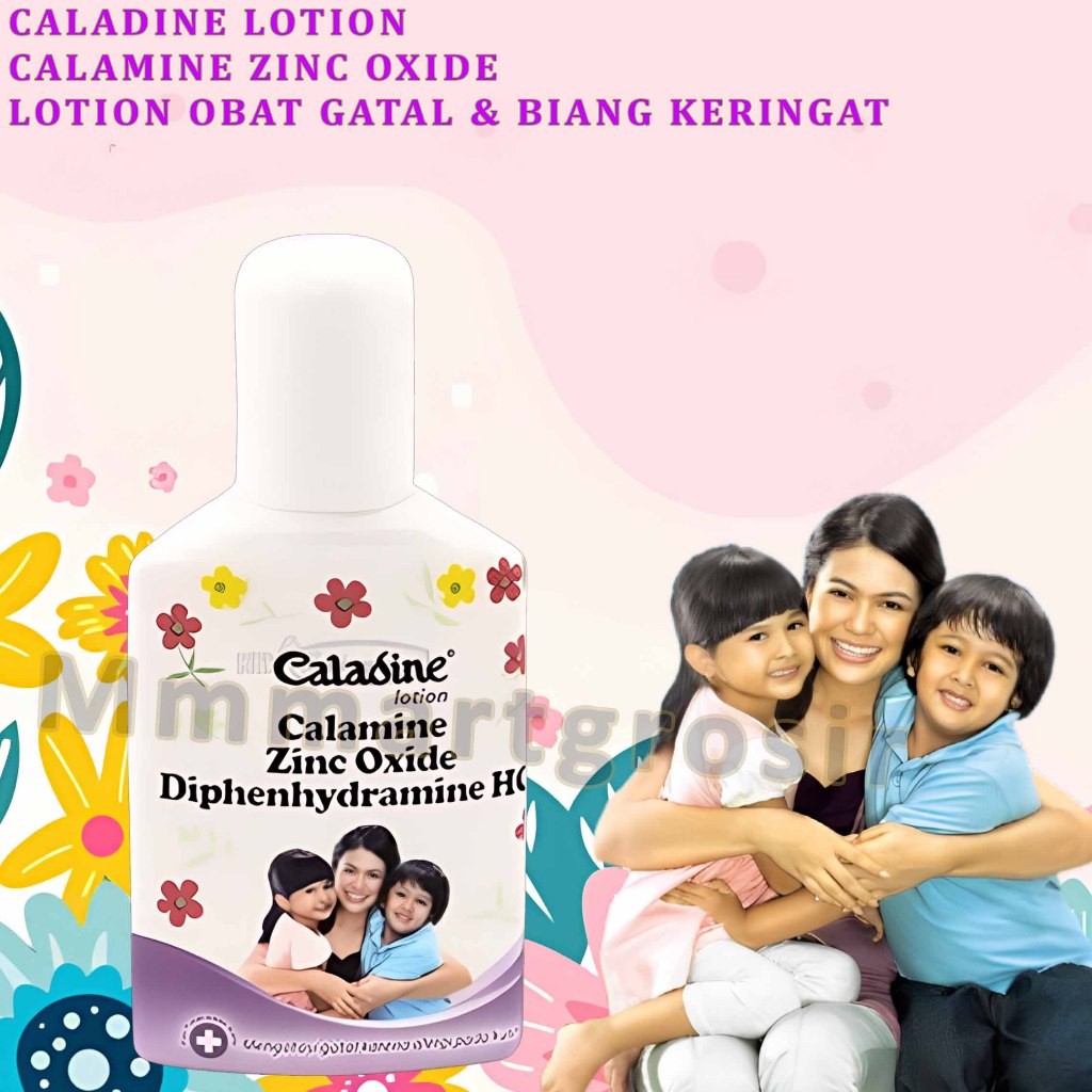 Caladine Lotion / Calamine Zinc Oxide / Lotion Untuk Gatal & Biang Keringat / 60ml