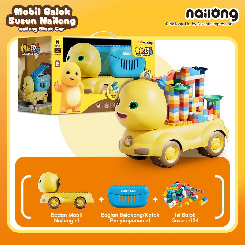 MAINAN NAILONG BALOK SUSUN / NAILONG DIY / NAILONG JUMBO