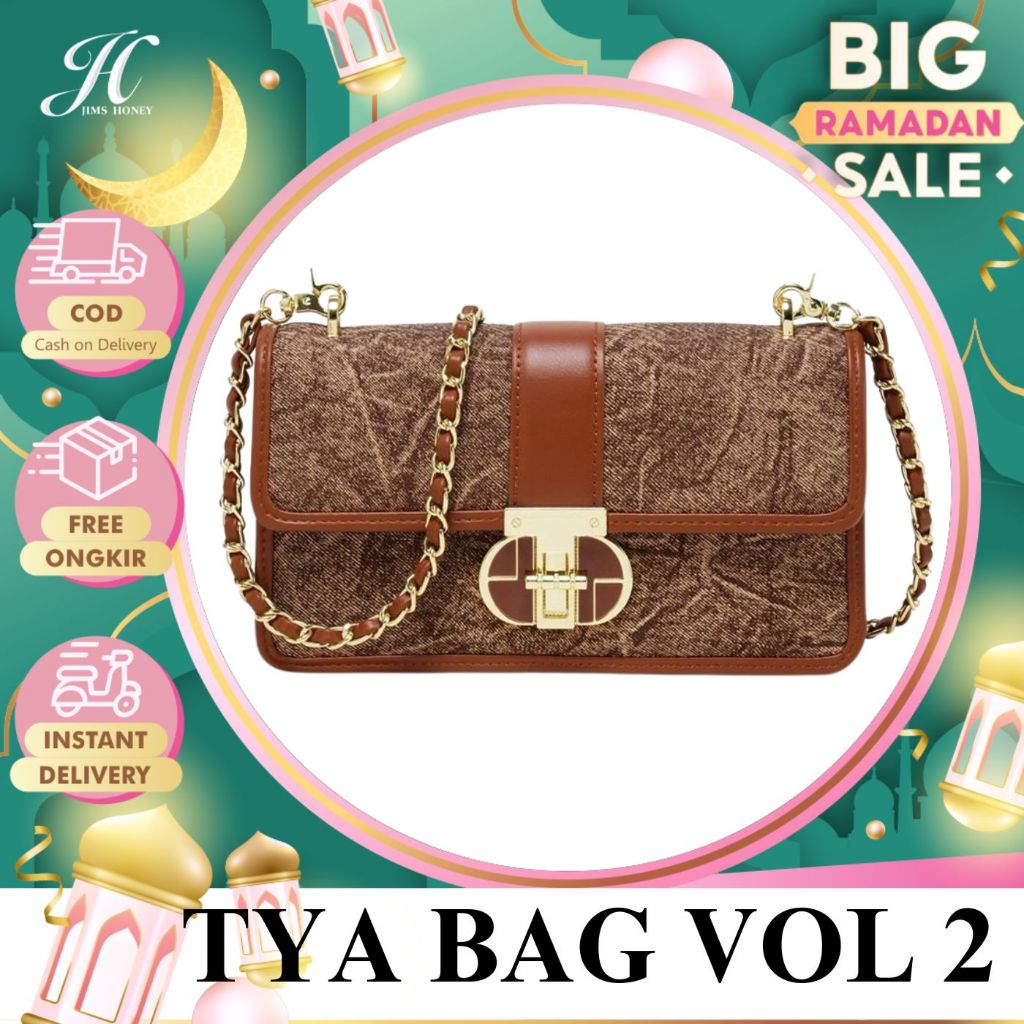 JIMS HONEY FOREVER TYA BAG VOL 2 Tas Selempang dan Bahu Wanita Slingbag Cewek Jimshoney Trendy Elegan