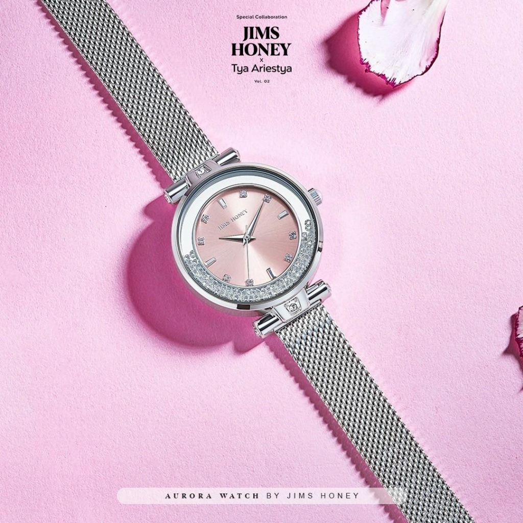 JIMS HONEY FOREVER AURORA WATCH JHW 52 Jam Tangan Wanita Jimshoney Murah Elegan Fashion Terbaru