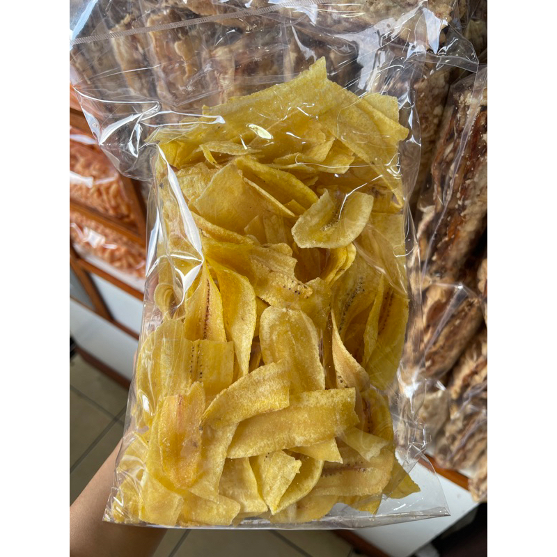 

Keripik Pisang Asin Tipis 200 gram / Kurniarasa