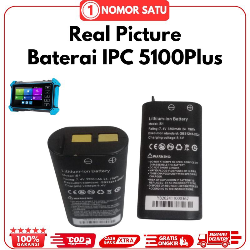 Baterai IPC Tester 5100Plus dan 9310S // Battery IPC Tester CCTV