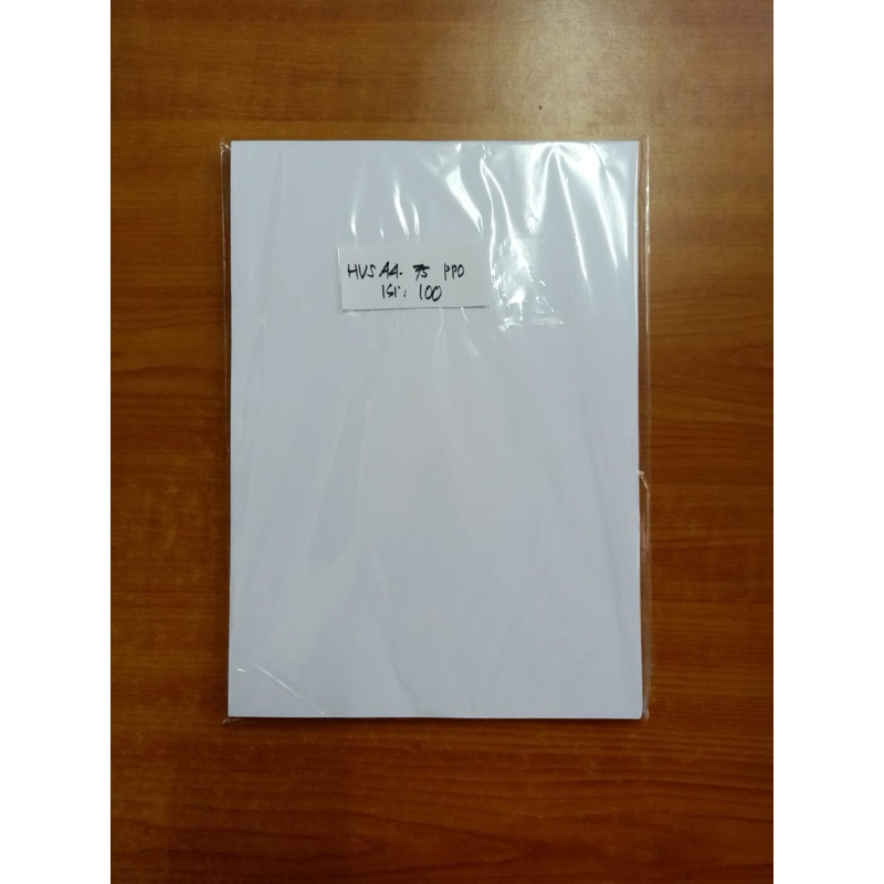 

KERTAS HVS A4 75 GSM ISI 100 LBR