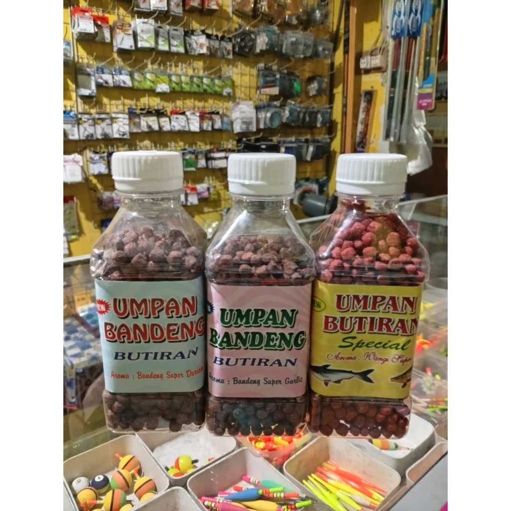 Umpan Butiran Otok-Otok Bandeng dan Patin