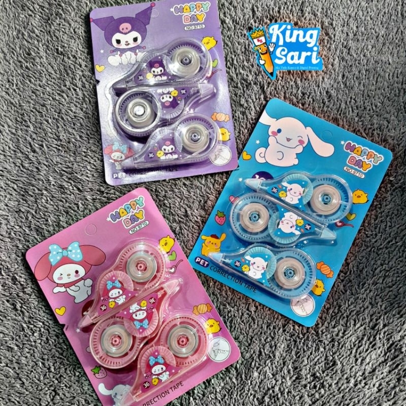 

CORRECTION PEN SANRIO/CORRECTION PEN LUCU/CORRECTION PEN KUROMI/CORRECTION PEN CINNAMOROLL/CORRECTION PEN MY MELODY/CORRECTION PEN TERMURAH DI BALI/KING SARI MART PENATIH/KING SARI MART ABIANSEMAL/TOKO ATK TERMURAH DI DENPASAR DAN BADUNG BALI/CORRECTION