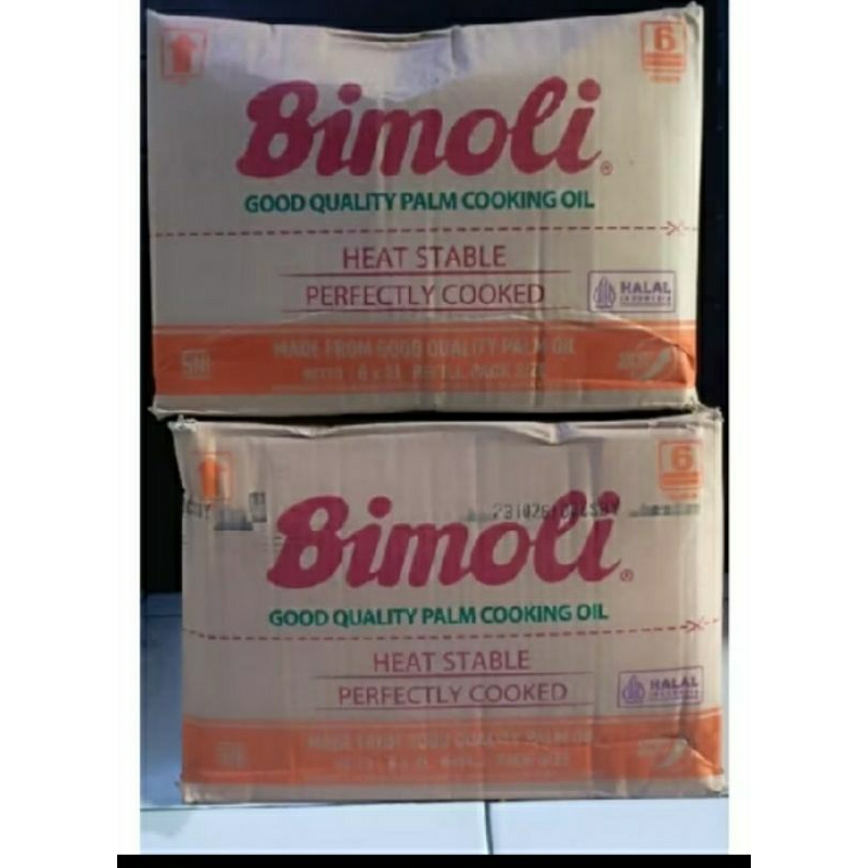 bimoli 2 liter 1 karton