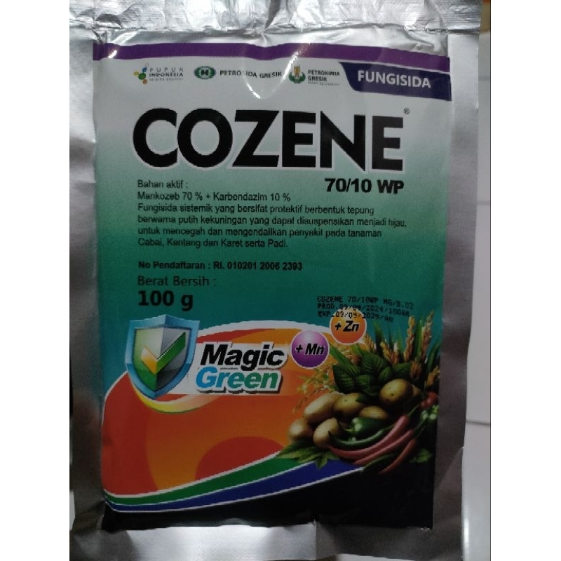 Fungisida COZENE Magic green 100gr. mankozeb + karbendazim