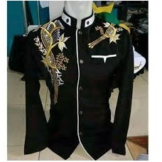 Jasko jas koko pria dewasa mewah kain tebal dan lembut baju koko lebaran big size ukuran jumbo