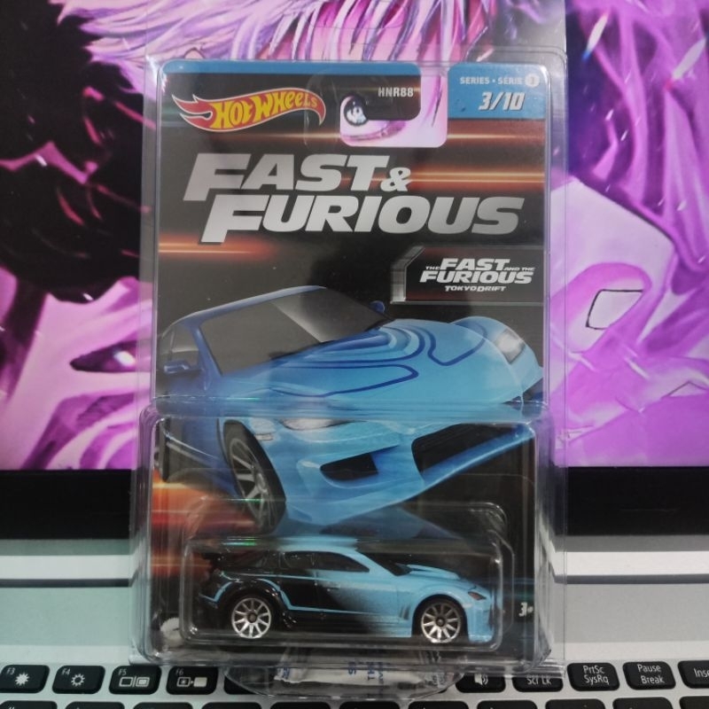 Hotwheels Fast and Furious Mazda rx-8 + protector