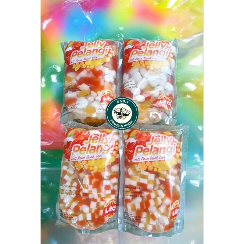 

Jelly Pelangi 500gr / Jelly / Jelly Pelangi / Pelangi Jelly / Rainbow Jelly