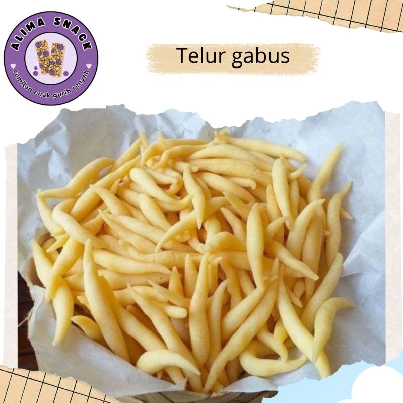 

TELOR GABUS KEJU 250 GRAM / CENDOL KEJU / BIDARAN KEJU