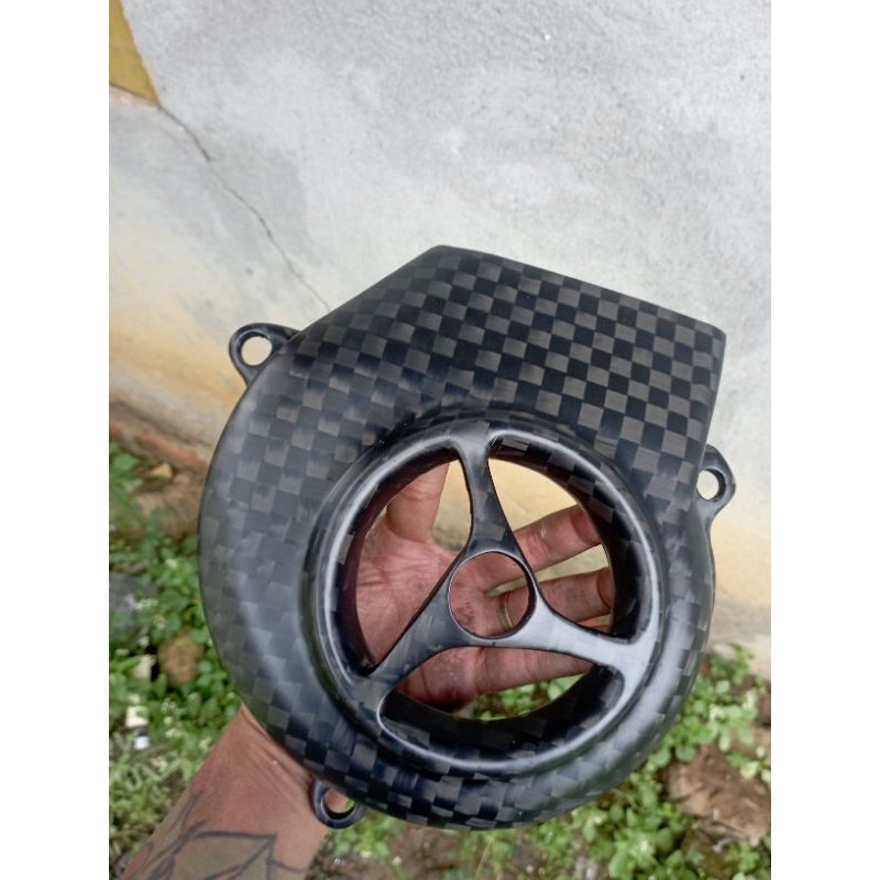 TUTUP KIPAS MIO SPORTY NOUVO MIO SMILE MIO SOUL KARBU KARBON KEVLAR CATUR ORIGINAL TUTUP KIPAS MIO K