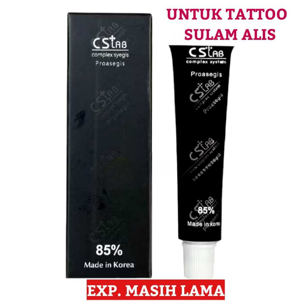 Anastesi Cream CS LAB 85% STRONG Proasegis 100% Original Krim Untuk Sulam Alis Tattoo & Khitan