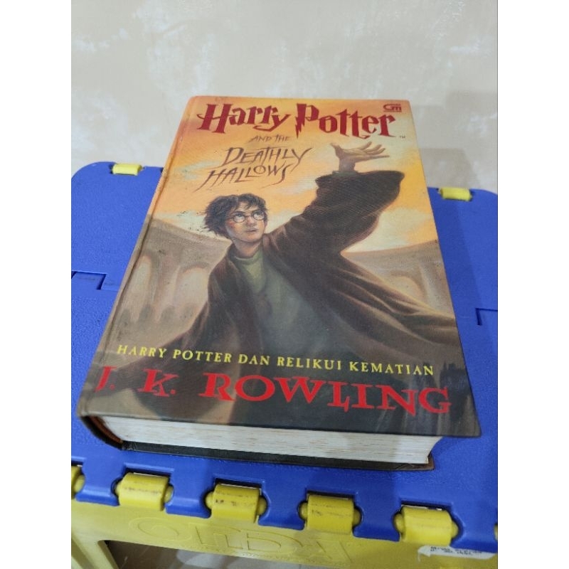 novel harry potter 7 hc hard cover and the deathly hallows original gramedia dan relikui kematian or